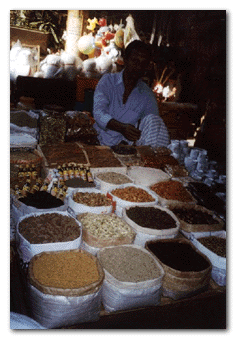 a spice seller