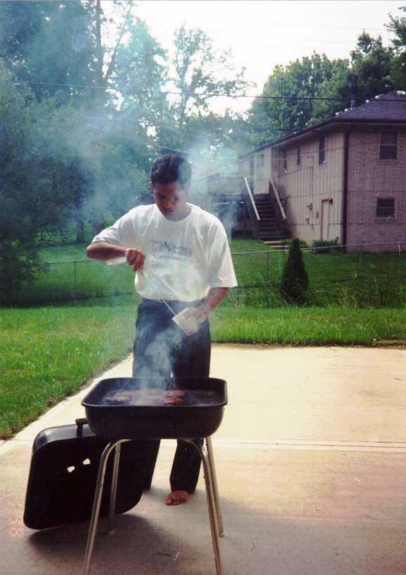 cooking beef